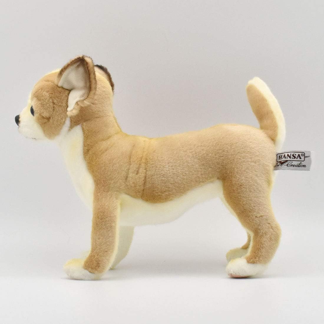 Hansa hand sculpted chihuahua puppy plush with hand finished face - view 2