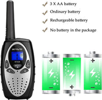 Retevis RT628 Walkie Talkies for Kids - Silvery / 4 - image 2