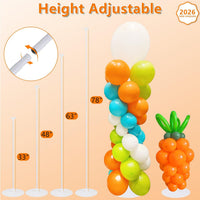 Balloon Stand Kit Set of 2 - White - image 2