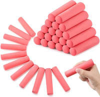 Fulmoon 40 pieces jumbo round white sidewalk chalk for kids - view 6
