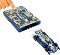 FLAT 2 FAST Original Speed Card Racer - Speed - 1 Pack / Cobalt Blue