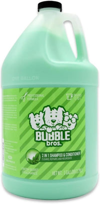 Bubble Bros. 2 in 1 moisturizing dog shampoo and conditioner, 1 gallon