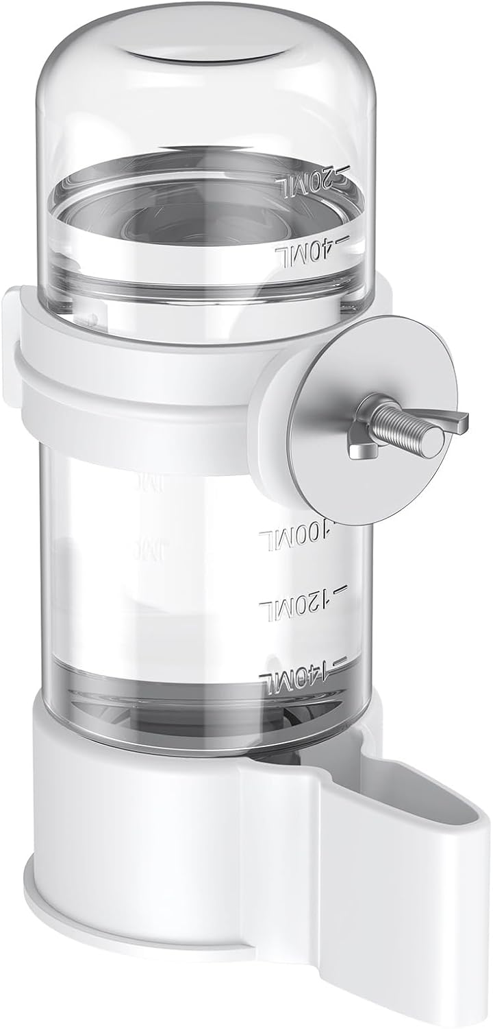 Pawfly 2 Pcs Bird Water Dispenser, Automatic Water Feeder - 1 PC / White