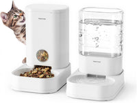 PAWGETHER Gravity Cat Feeder - Feeder + Waterer (2-Pack) / 3.78L