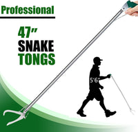 IC ICLOVER 47 Inch Heavy Duty Snake Tongs - image 2