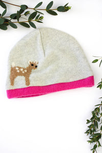 Fawn Cashmere Hat - Baby - BIG FRENCHIES
