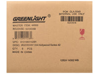 "Hollywood Series" Set of 6 pieces Release 42 1/64 Diecast Model Cars by Greenlight