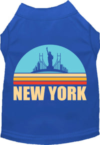 Adorable Cat or Dog Shirt for Pets "Retro New York"