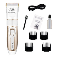 Professional Low Noise Pet Hair Clipper Easy Grooming For Dogs & Cats