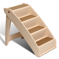 PetSafe PupSTEP Extra Large Dog Steps - Folding Pet Stairs for Tall Beds and Vehicles, Supports Over 200 lbs