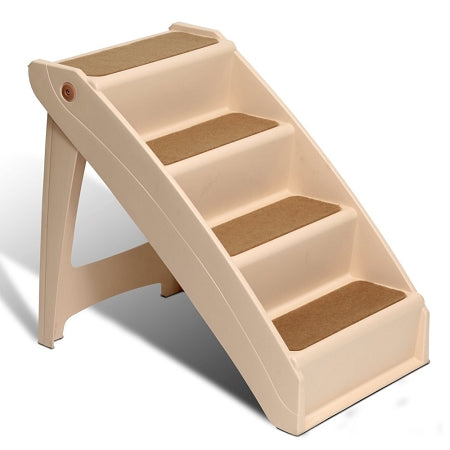 PetSafe PupSTEP Extra Large Dog Steps - Folding Pet Stairs for Tall Beds and Vehicles, Supports Over 200 lbs