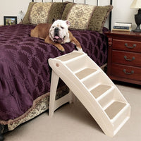 PetSafe PupSTEP Extra Large Dog Steps - Folding Pet Stairs for Tall Beds and Vehicles, Supports Over 200 lbs