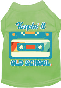 Fun Cat or Dog Shirt for Pets "Keepin it Old School"