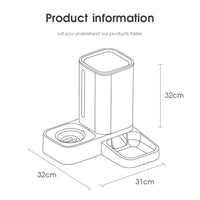 2 in 1 Automatic Auto Pet Feeder - BIG FRENCHIES