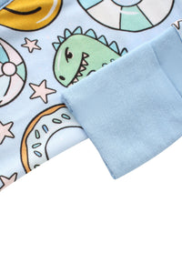 PoshTOT Summer Bamboo Baby Convertible Zippy Romper