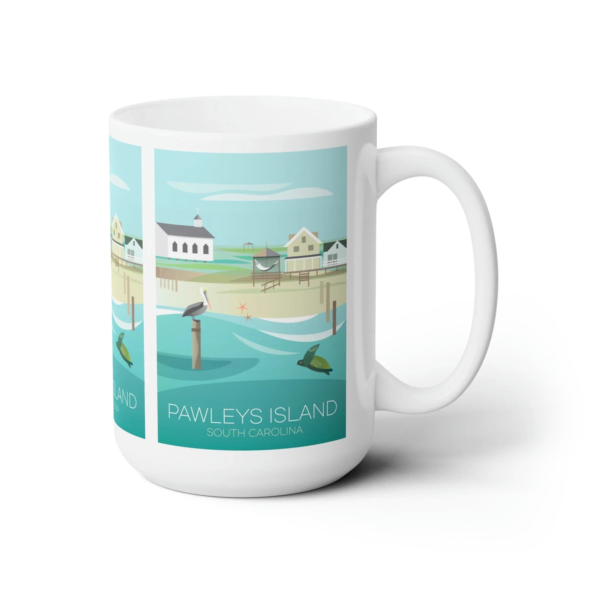 Pawleys Island Ceramic Mug 11oz or 15oz - BIG FRENCHIES