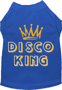 Fun Costume Cat or Dog Shirt for Pets "Disco King"