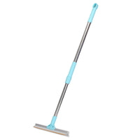 1Pc Pet Hair Removal Rake With 54.33in Adjustable Telescopic Rod Multi-Fabric Dog Cat Hair Scraper Lint Shaver For Carpe