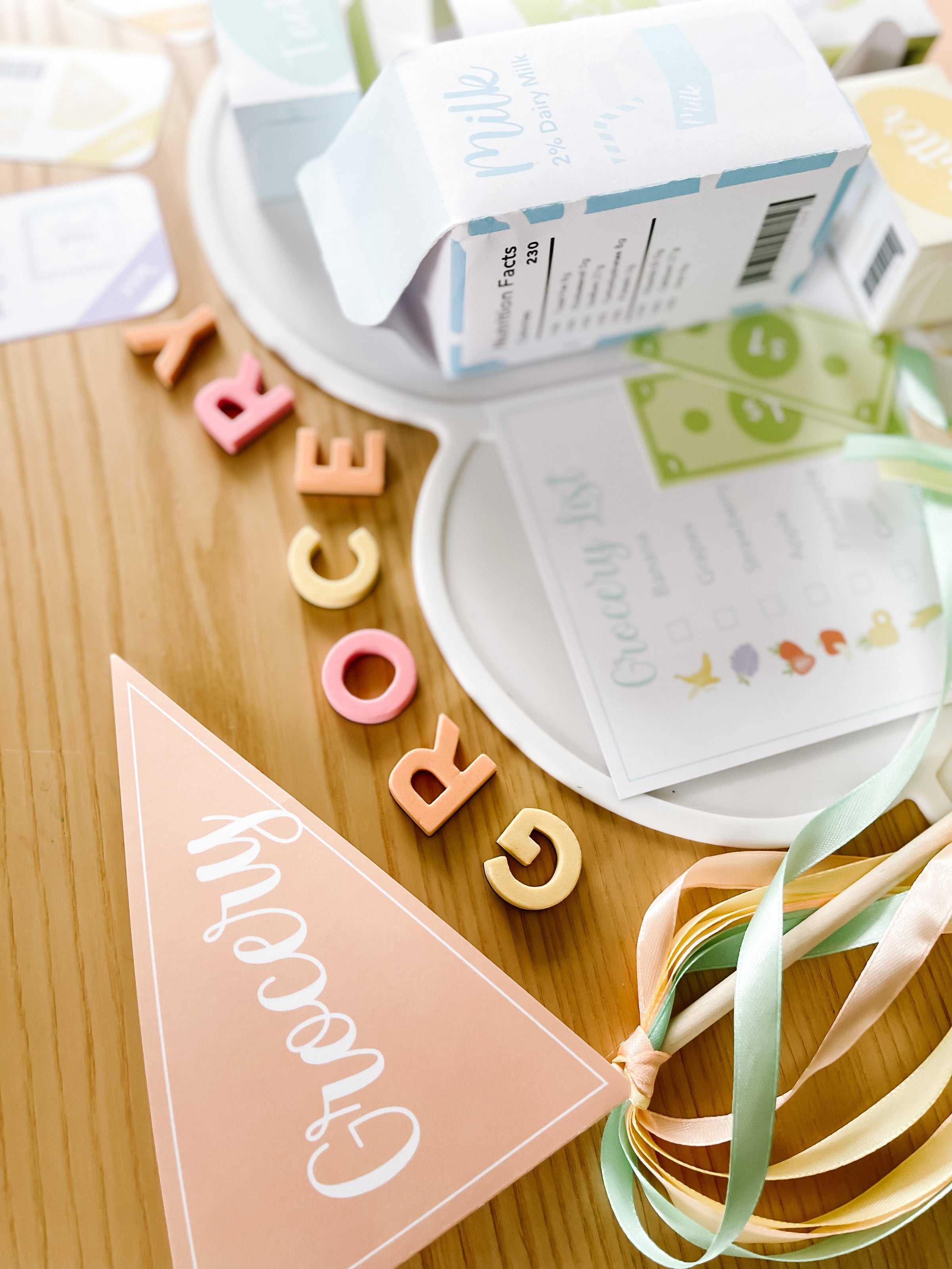 Grocery Store Play Food Printable Dramatic Play