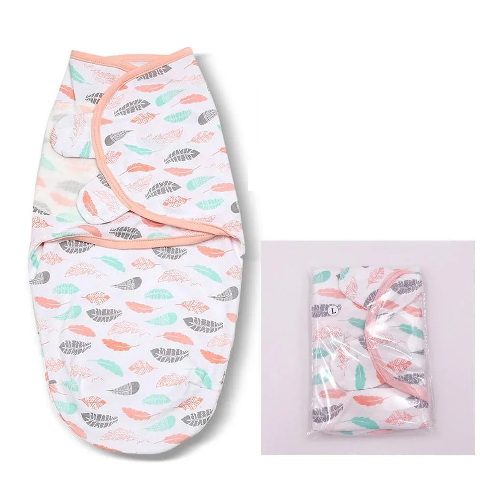 Modern Cotton Summer Nwborn Swaddle Wrap Envelope Baby Blanket For Baby Kids - BIG FRENCHIES