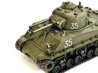United States M4A3 HVSS POA-CWS-H5 Flamethrower Tank Olive Drab #35 "Hawaii" (1951) "NEO Dragon Armor" Series 1/72 Plastic Model by Dragon Models
