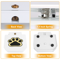 Dog Water Fountain Outdoor,No Electricity Step-On Activated Pet Sprinkler,Paw-Controlled Drinking Dispenser For Large & 