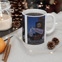 ROADSIDE MUGS - Gatesdale Dairy Bar Ceramic Mug 11oz - BIG FRENCHIES
