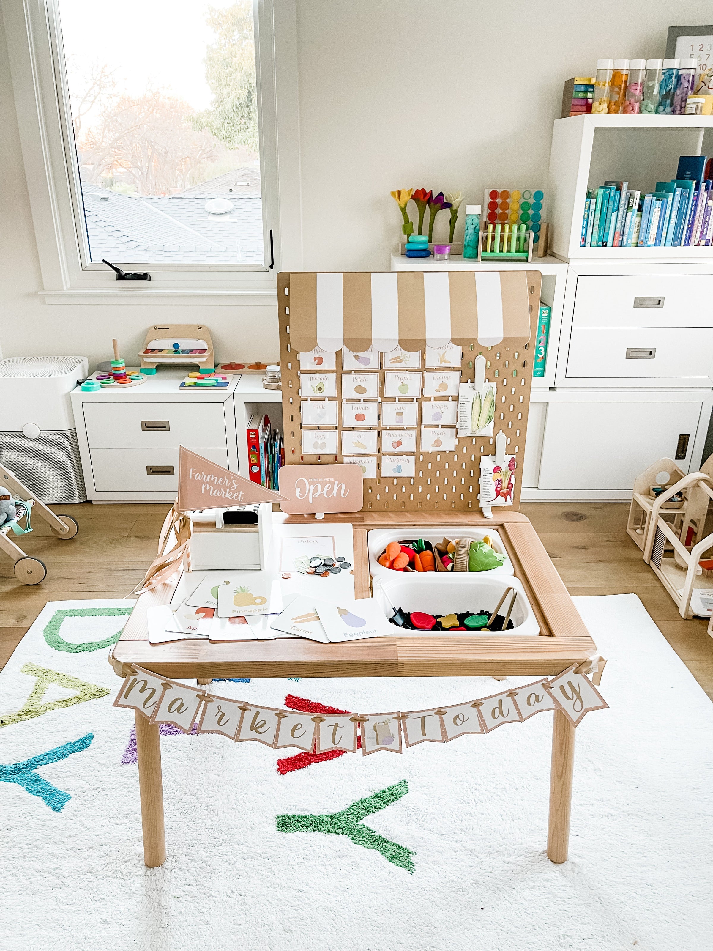 Farmer's Market Printable Dramatic Play