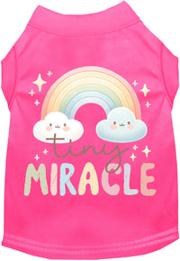 Adorable Cat or Dog Shirt for Pets "Tiny Miracle"