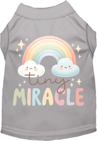 Adorable Cat or Dog Shirt for Pets "Tiny Miracle"