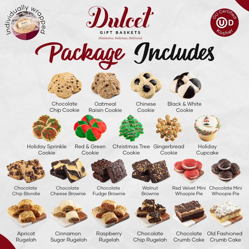 Deluxe Holiday Treats Gift Tower - BIG FRENCHIES