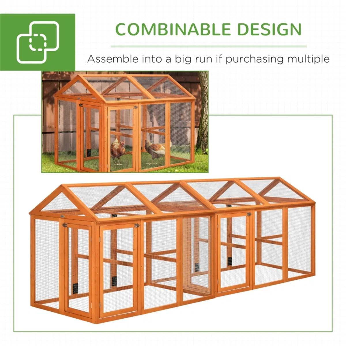 Wooden Chicken Coop