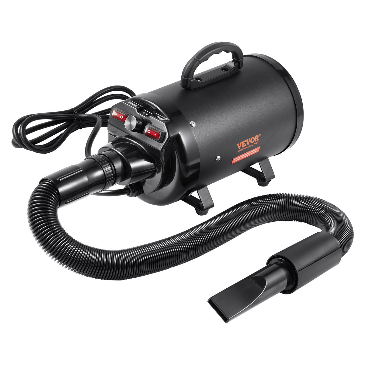 Dog Dryer, 2800W/4.3HP Dog Blow Dryer, Pet Grooming Dryer With Adjustable Speed And Temperature Control, Pet Hair Dryer 