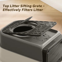 2026 Top-Rated Cat Litter Box, Pull-Out Drawer, No Scoop Needed, Fits Modern Home Decor