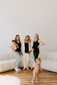 Everywhere Breastfeeding Tank Top - Black