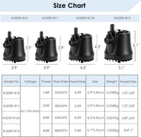 Aquarium Water Pump with Adjustable Switch - BIG FRENCHIES