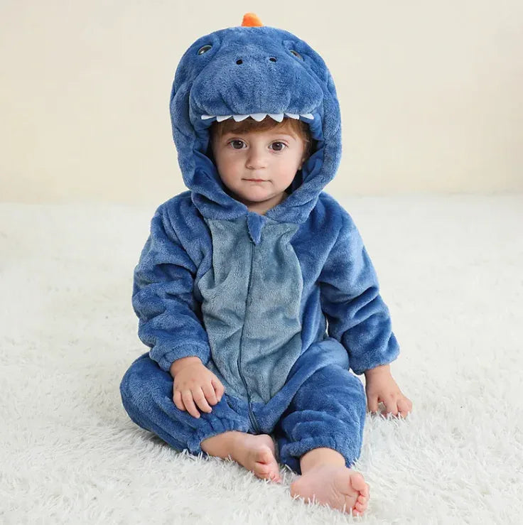 Cartoon One-piece Pajama - # BAAA81810002 - BIG FRENCHIES