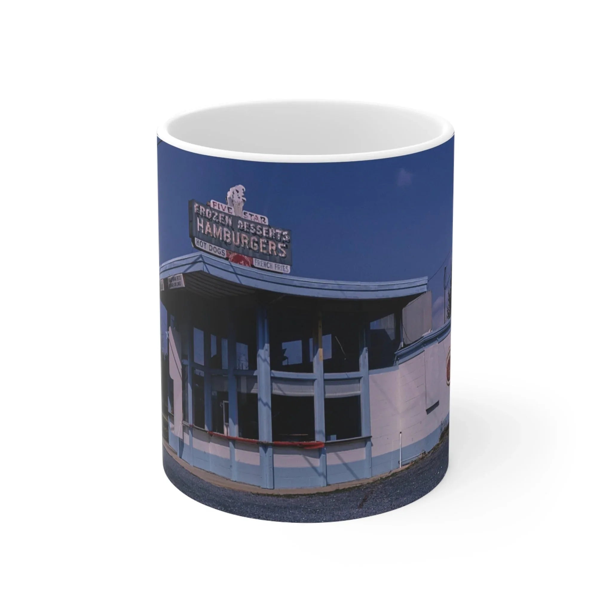 ROADSIDE MUGS - Five Star Ceramic Mug 11oz - BIG FRENCHIES