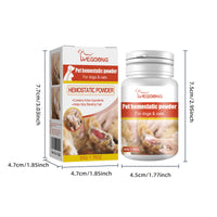 Pet Hemostatic Powder, Fast Bleeding Stop Wound Care Powder For Dogs Cats, Gentle Pet Nail Cut Skin Injury Healing Powde