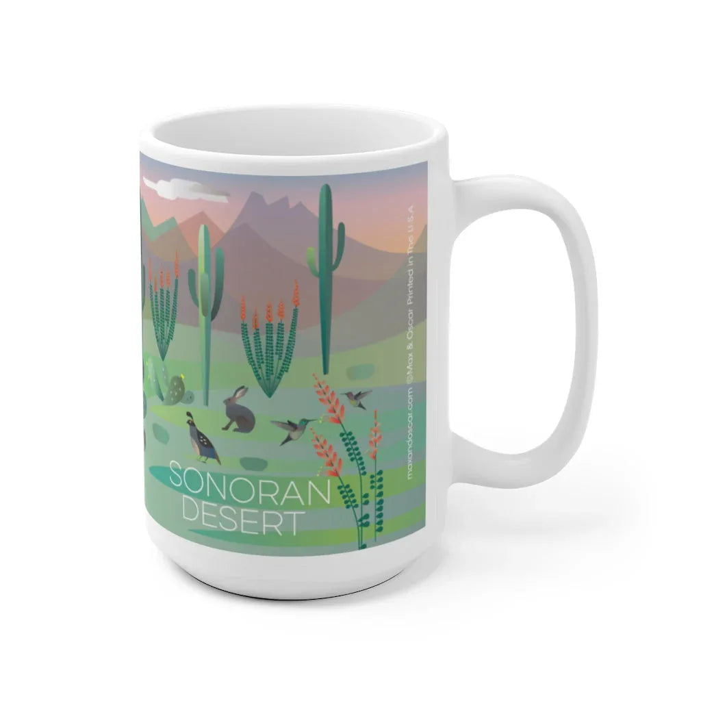 SONORAN DESERT 11 OZ OR 15 OZ CERAMIC MUG - BIG FRENCHIES