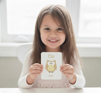 Animal Alphabet Flashcards – A to Z Learning Cards for Toddlers and Preschoolers