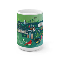 NORTH CAROLINA 11 OZ OR 15 OZ CERAMIC MUG - BIG FRENCHIES