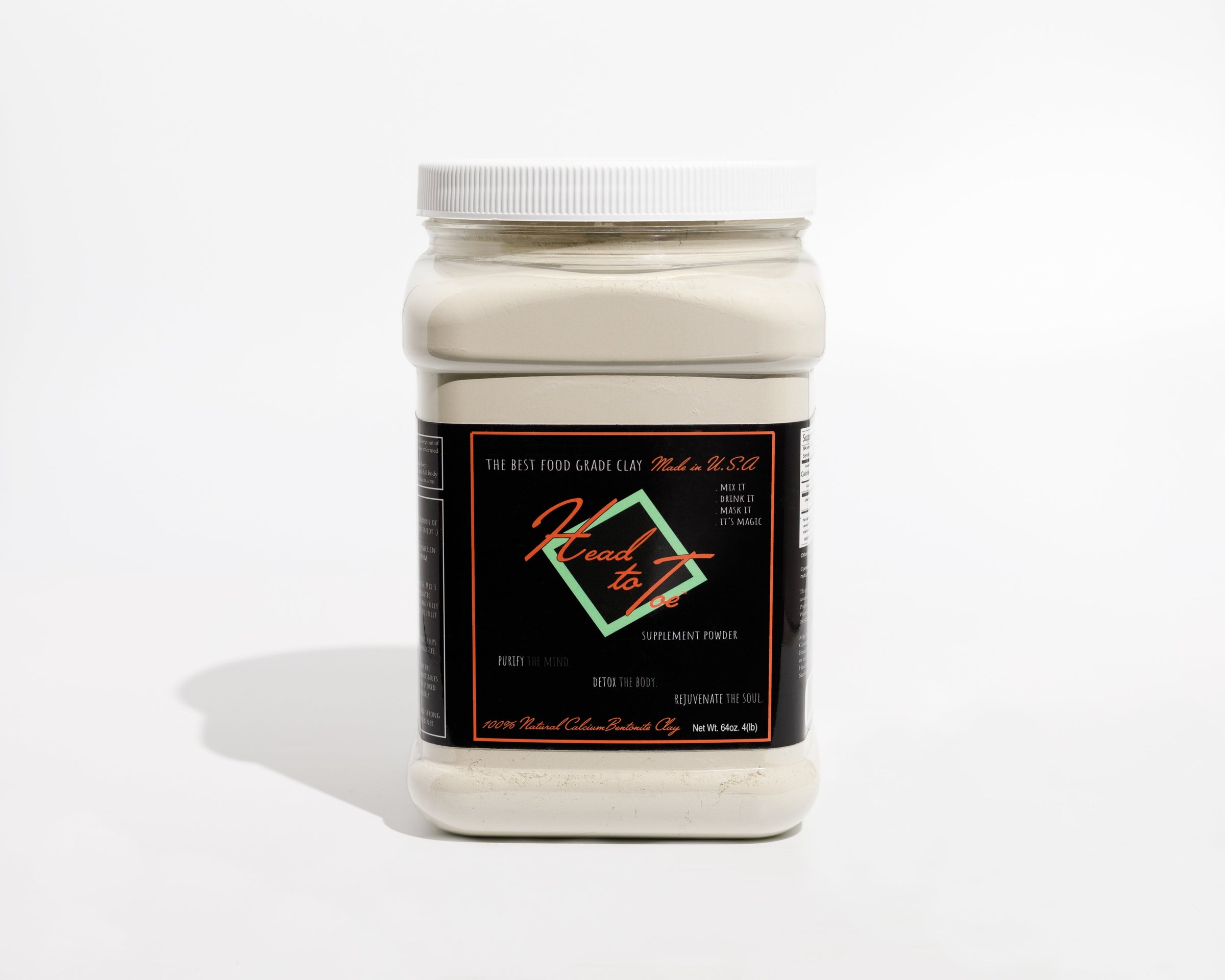 Premium Calcium Bentonite Clay - Ultra-Fine Grade, Lab Tested Purity