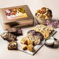 Classic Tin Treats Within Gift Basket - BIG FRENCHIES