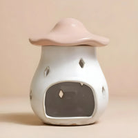Pink Mushroom Wax Melt Warmer Ceramic - BIG FRENCHIES