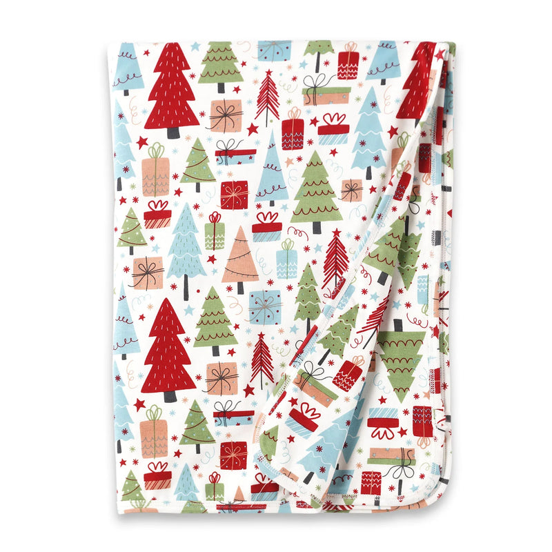 Christmas Merry Baby Bamboo Soft Stroller Blanket - BIG FRENCHIES