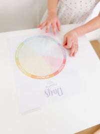 Learning Wheel Spinner Printable Dramatic Play