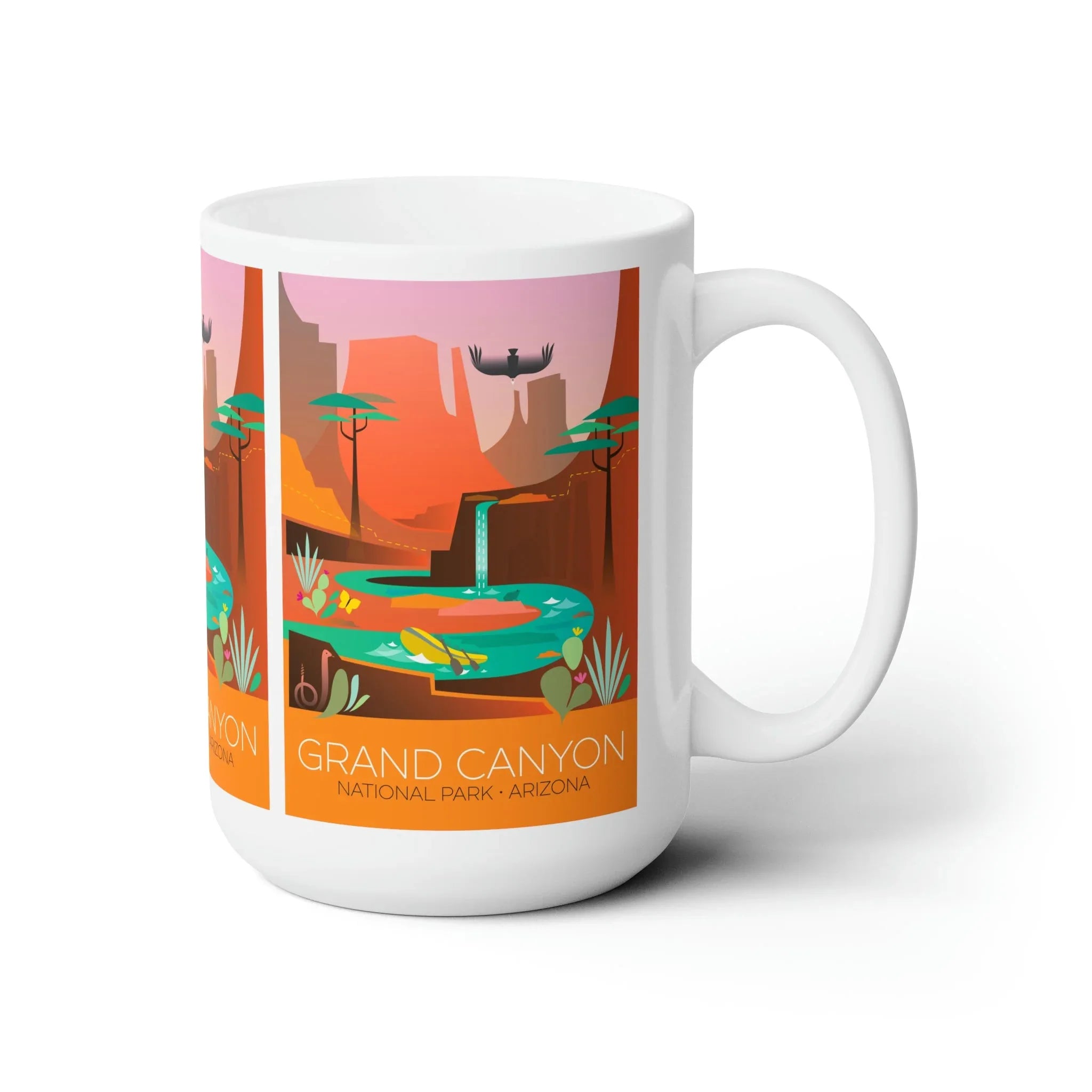 Grand Canyon Ceramic Mug 11oz or 15oz - BIG FRENCHIES