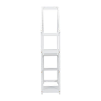 House-shaped Wooden writing Desk,Kids study Table,Bookshelf & Toy Storage,White