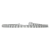 6.5 CTW Lab Grown Diamond (G/VS) Tennis Bracelet in Choice of 14k White or Yellow Gold - AGI Certified